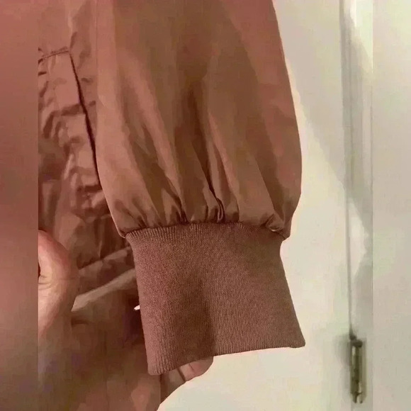 A New Day Women's Bomber Jacket - Dusty Rose, Berry Pink - Size Small (G112) - Picture 4 of 14